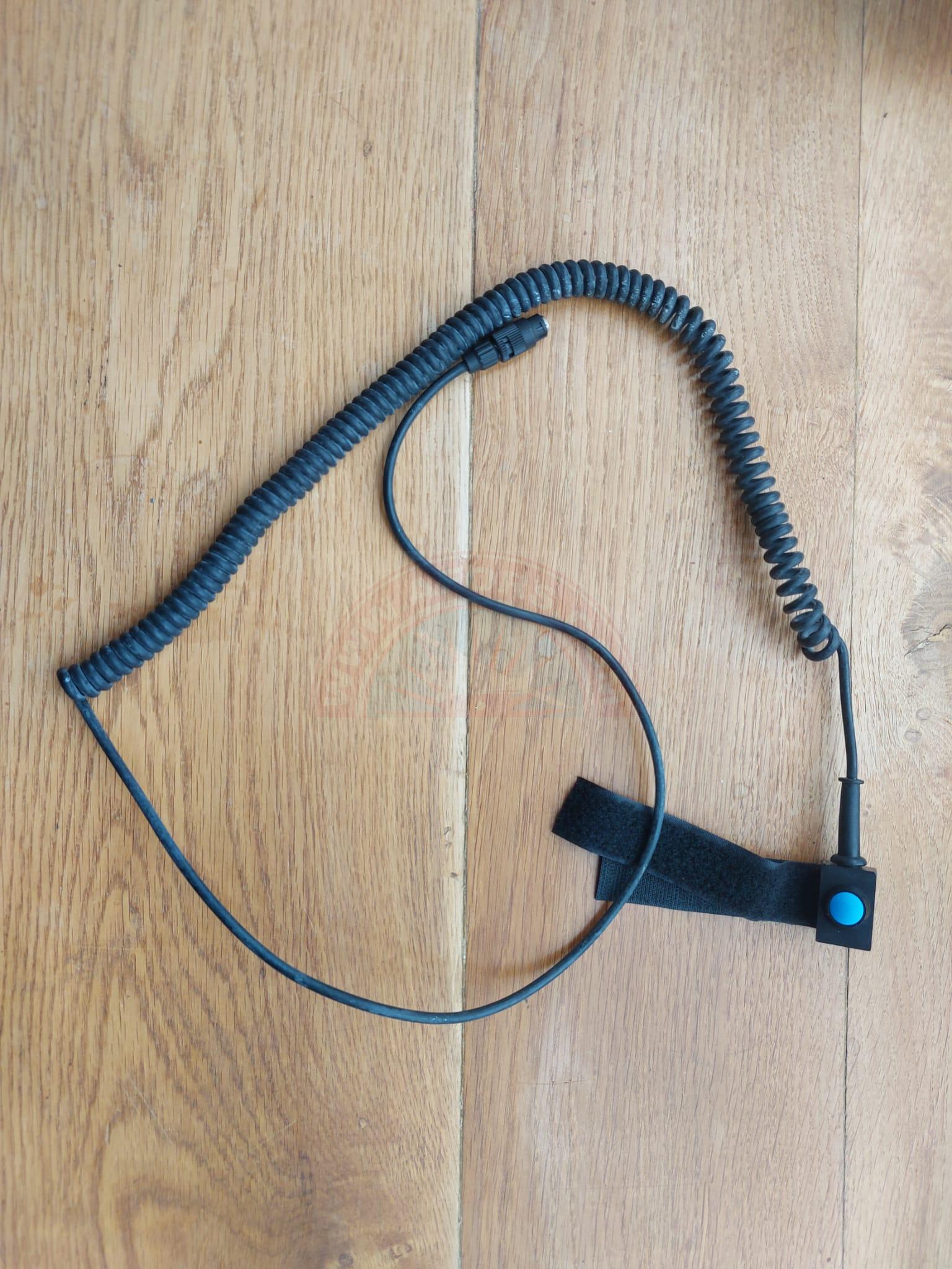 MICROAVIONICS / LYNX PTT SWITCH - BRAND NEW - WITH VELCRO