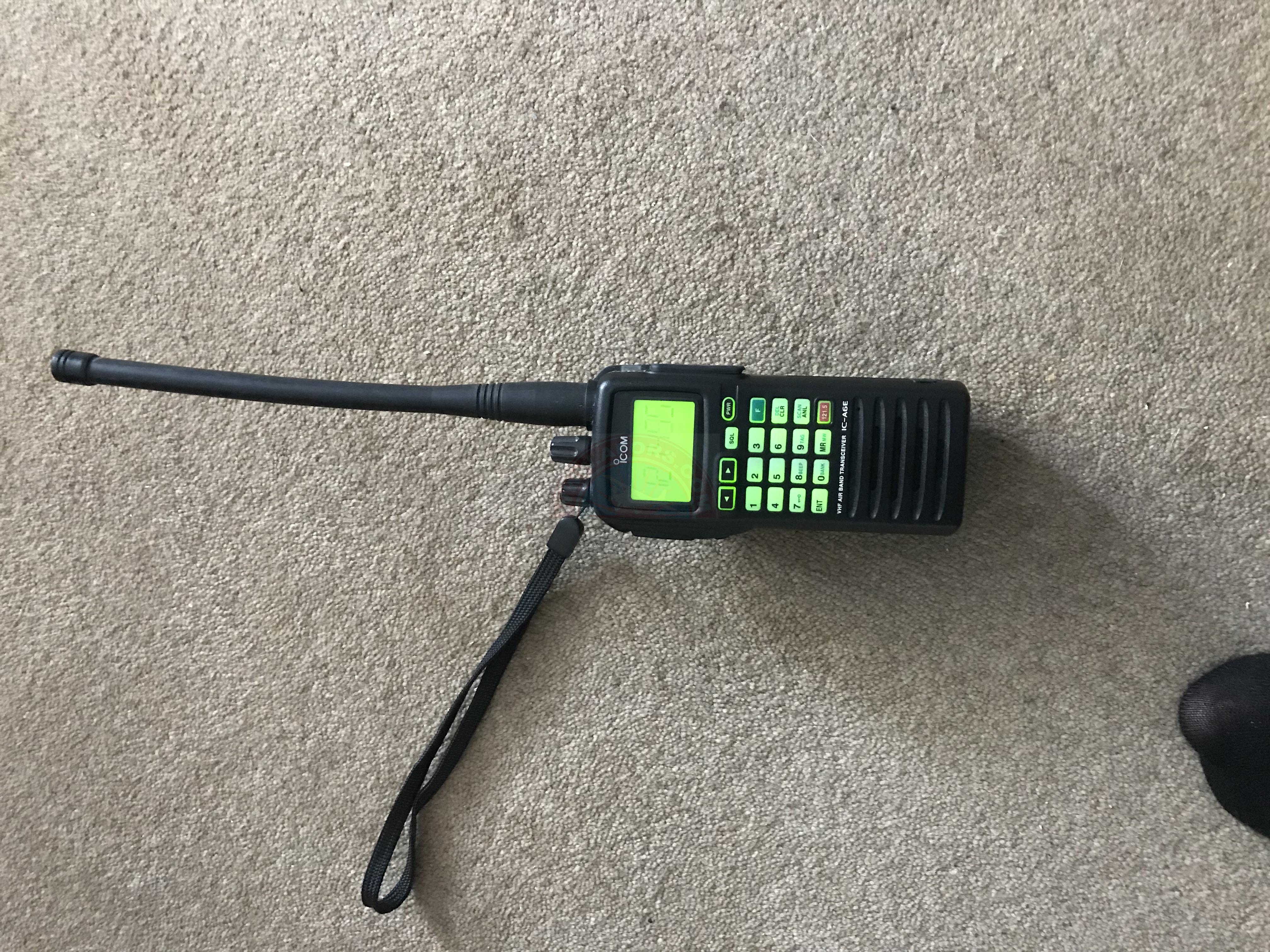 Icom A6E Transceiver 8.33kHz frequency spacing