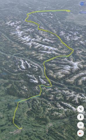 Trans Alpine route
