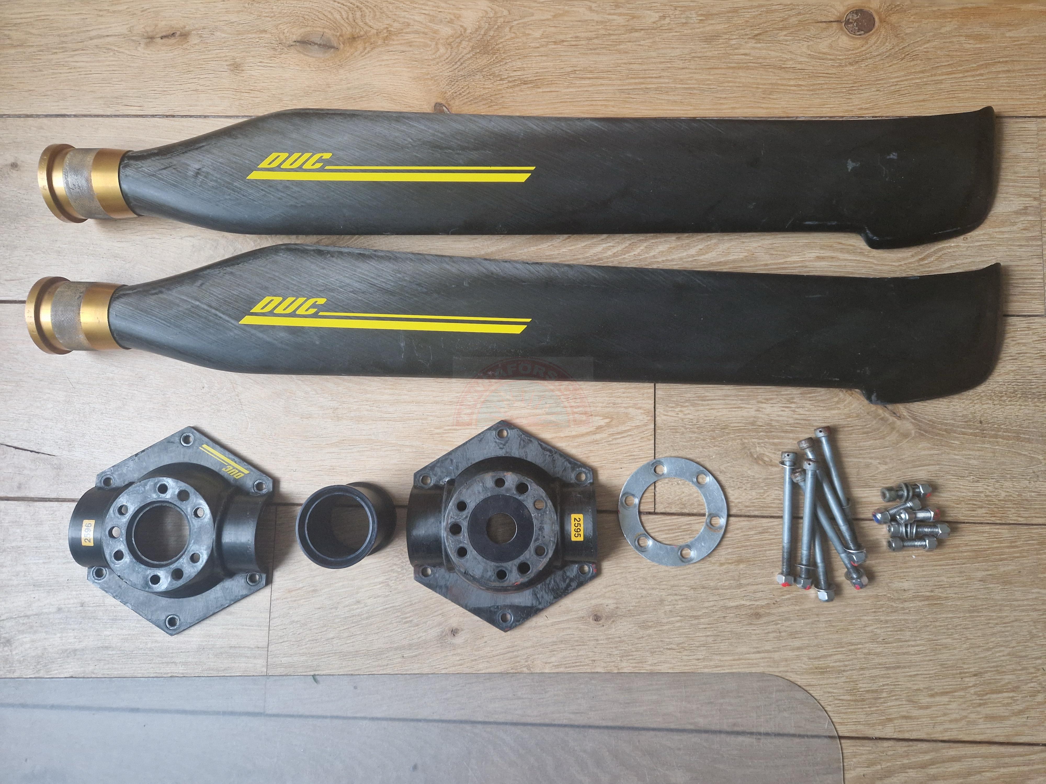 DUC 2 blade propeller