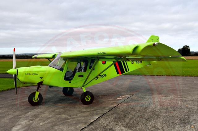 BRM Land Africa aircraft