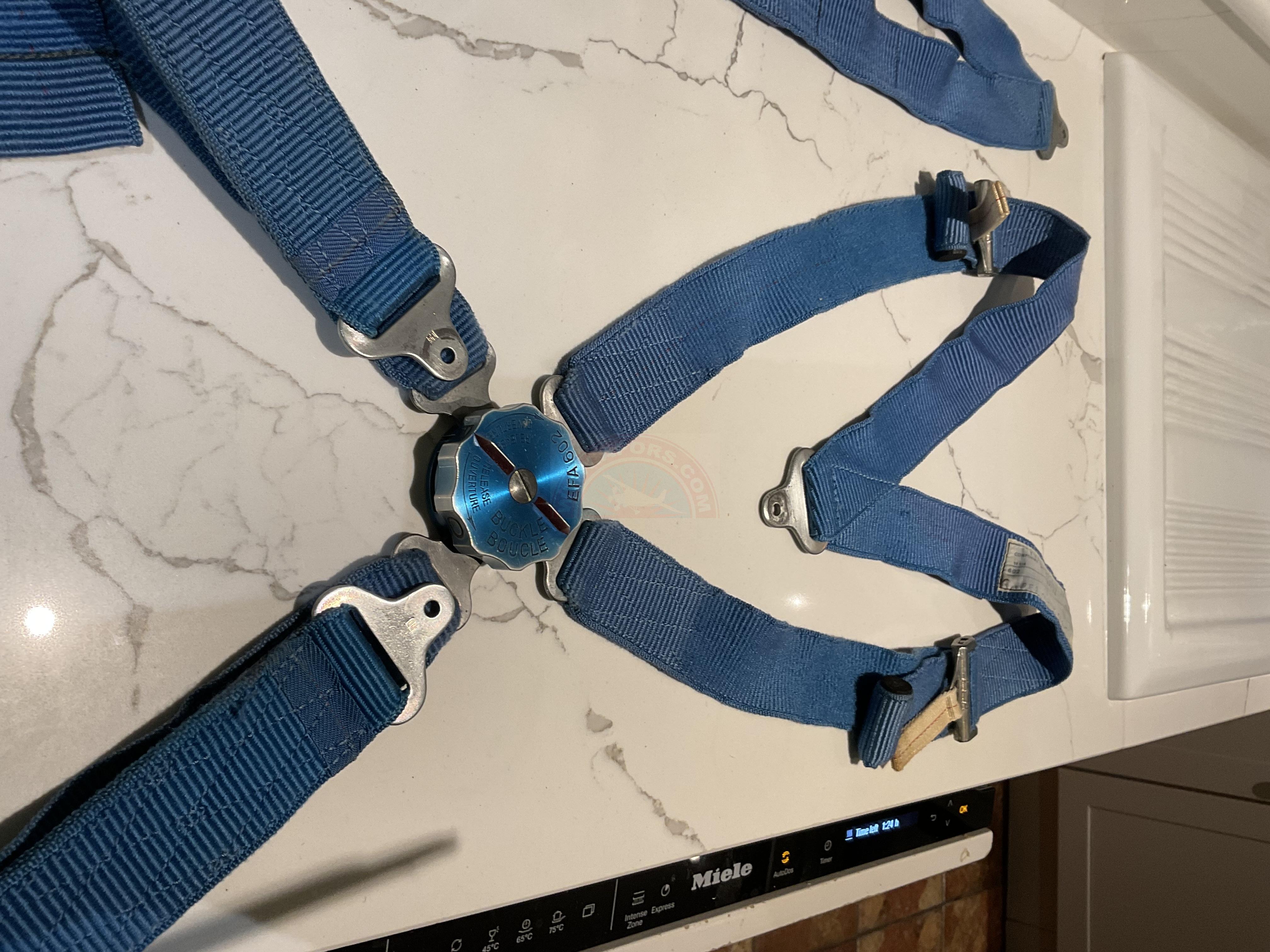 2 x 4-point seat harnesses