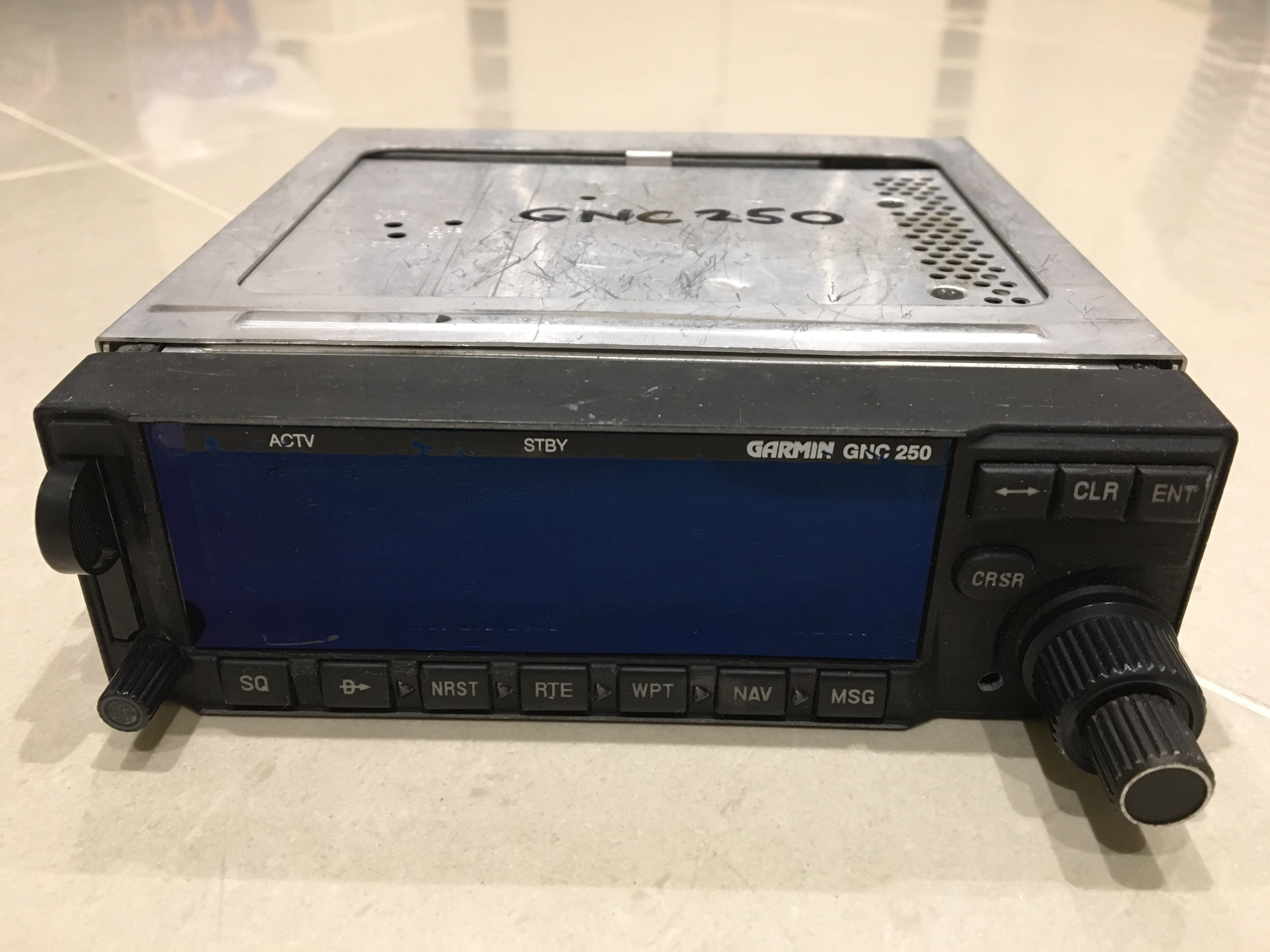 GARMIN GNC 250 GPS NAV / COM VHF RADIO afors advert No42041