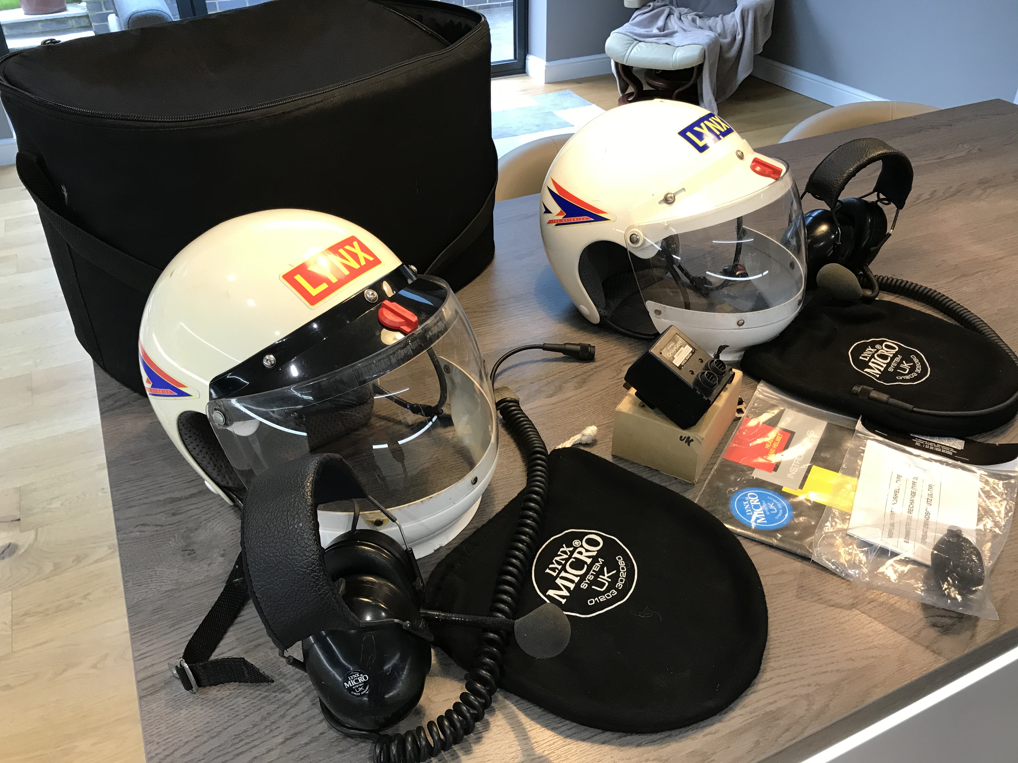 Lynx Helmets & Headsets (2 off Package) afors advert No50643