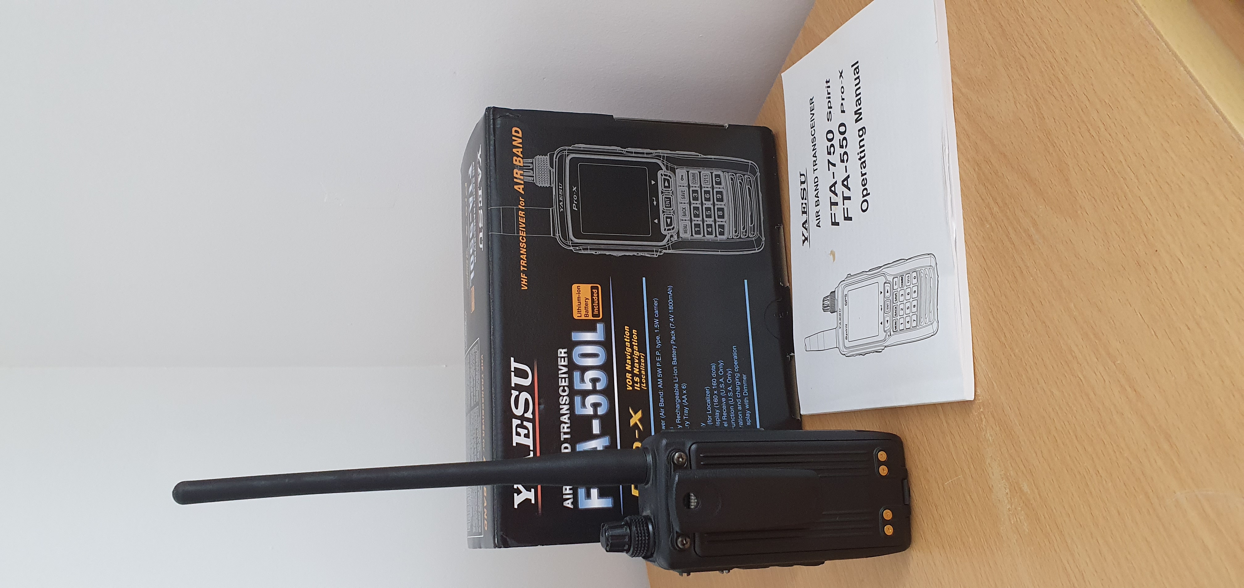 Yaesu FTA 550L Pro X Sold Sold Sold afors advert No50252