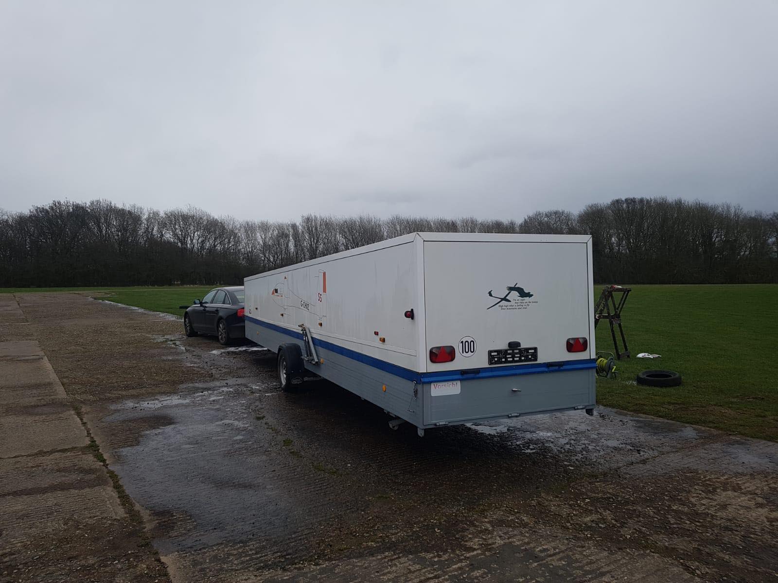 Large trailer suit glider or ultralight afors advert No50571